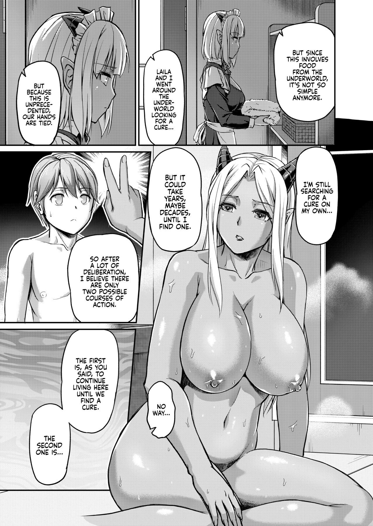 Hentai Manga Comic-Daily Life at the Monster Girl Manor-Read-194